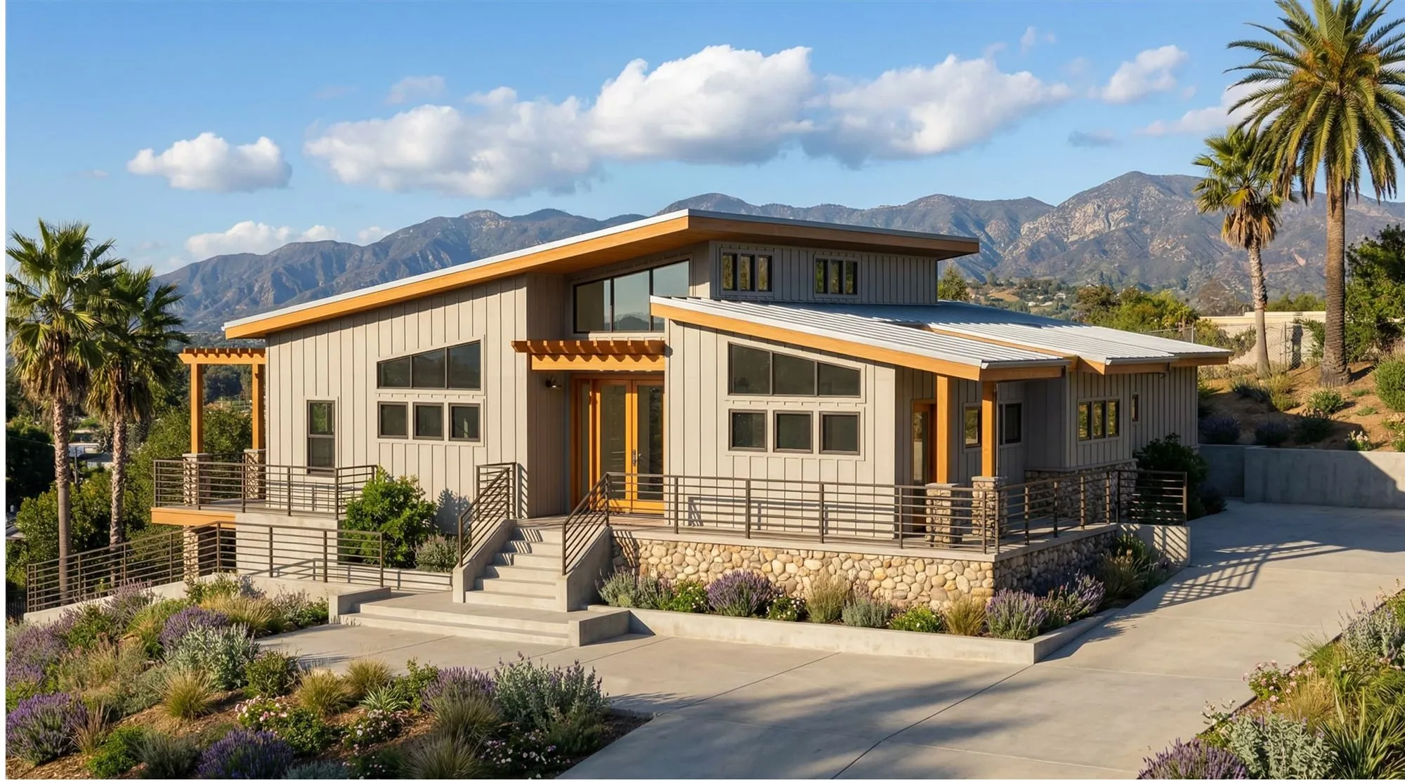 Rebuild design for Taos Rd., Altadena, CA
